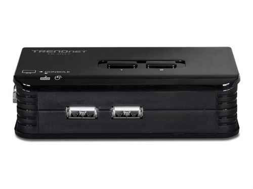 TRENDNET - TK-207K KVM Switch 2-Port USB Kit, Blau