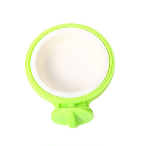 Meilleurs prix pour Aliments pour animaux chiot chat en plastique d'alimentation en eau potable suspendu bol bonbons couleur