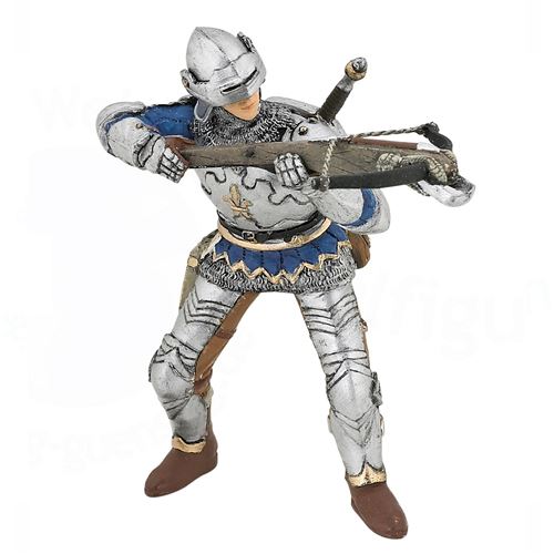 Papo Bleu Figurine Arbalétrier En Armure
