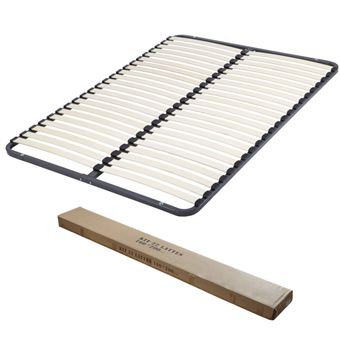 Sommier démontable 160x200 22 lattes - 44 lattes bois - Fabrication française