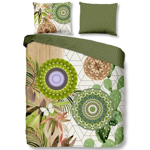 HIP Housse de couette 6113-H Bodhini 200 x 200 / 220 cm Vert