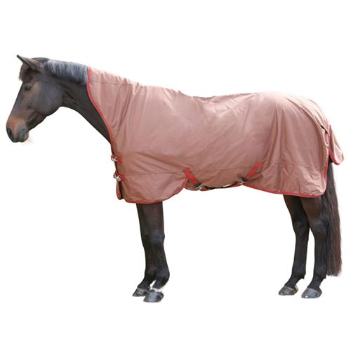 Kerbl Couverture de cheval RugBe SuperHighNeck Marron 135 cm 328669