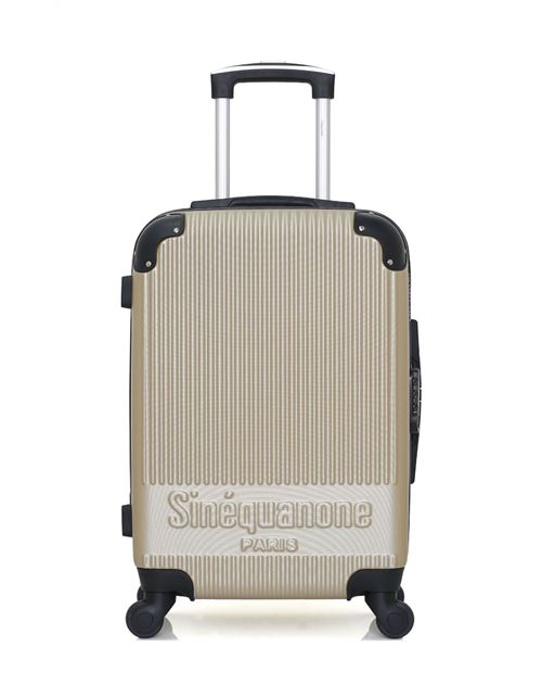 Valise CABINE SINEQUANONE |RHEA Beige en ABS