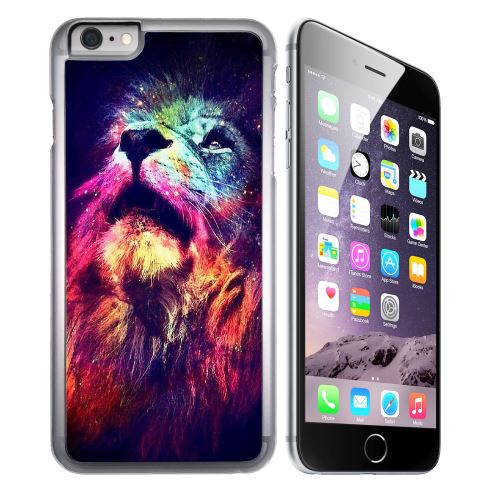 Coque pour iPhone 7 lion galaxie