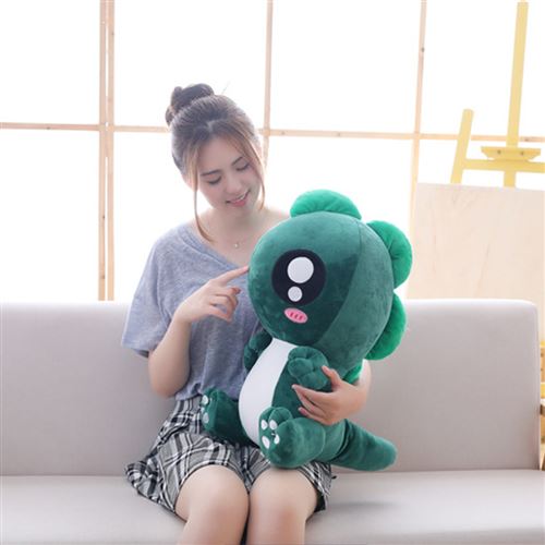 3 02 Sur Peluche Mignon Petit Dinosaure 22 Cm Vert Animal En Peluche Achat Prix Fnac