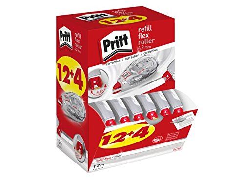 Pritt 9H prr4 m Roller correcteur Refill Flex 970, 16 Multipack