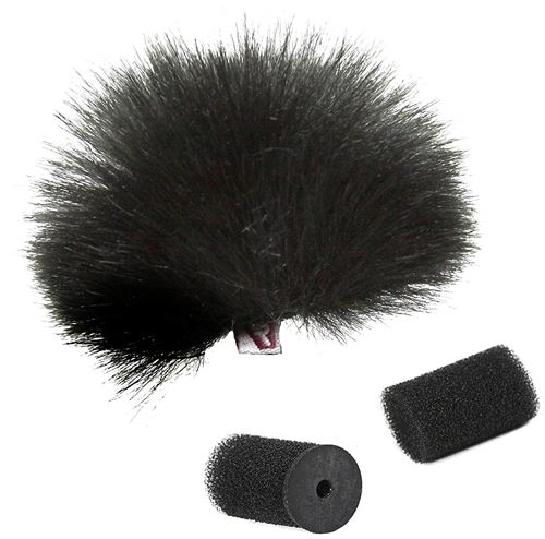 Rycote 065514 Bonnette universelle pour microphone cravate Noir