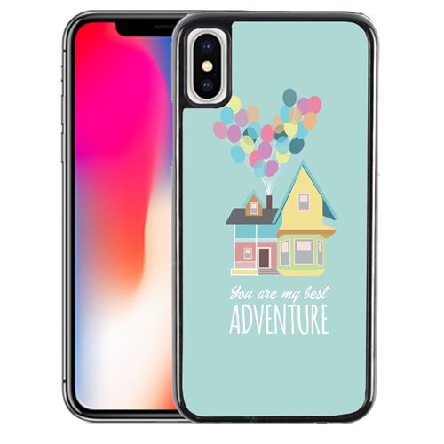 Coque pour iPhone XS best adventure la haut