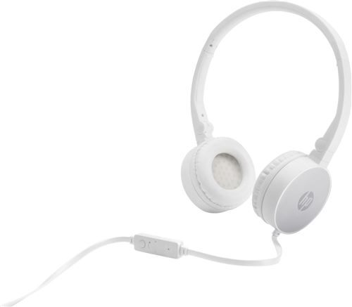 HP H2800 - Écouteurs avec Micro - Sur-Oreille - Filaire - Jack 3,5Mm - Argent De Brochet - pour Pavilion 24, 27, 570, 590, 595, Tp01