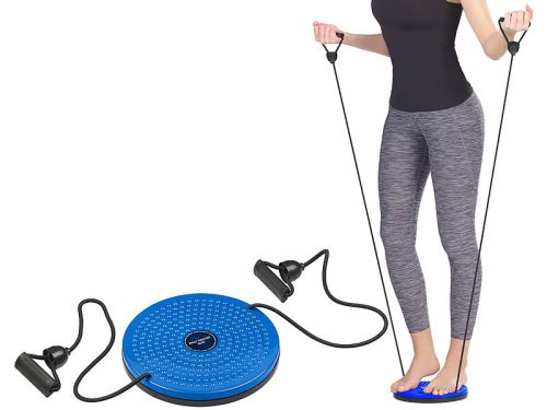 Disque fitness Ø 24,5 cm avec extenseurs