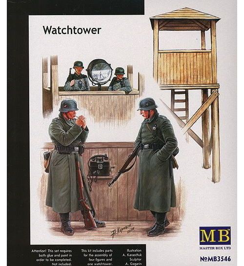 Watch Tower' W/4 Figs - 1:35e - Master Box Ltd.
