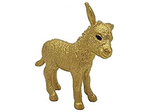 Schleich - Golden donkey -