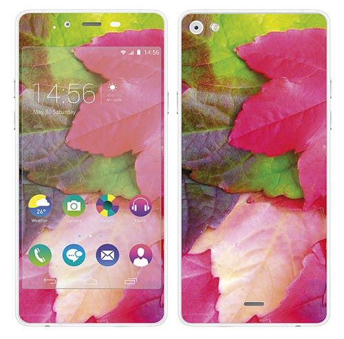 Skin Stickers Pour Wiko Highway Pure (sticker : Feuilles En Automne)