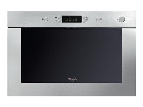 Whirlpool MINI CHEF AMW 499/IX - Four micro-ondes grill - intégrable - 22 litres - 750 Watt - acier inoxydable