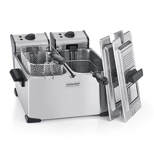 Kitchen Chef Professional KCPFR70X - Friteuse - 7 litres - 4000 Watt
