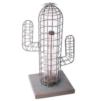 Lampe Solaire Cactus En Metal Grimaud Luminaires Exterieur