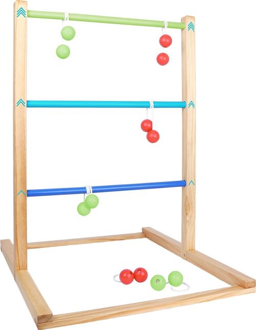 Small Foot Multicolore - Jeu De Lancer En Bois Avec Echelle - 12034