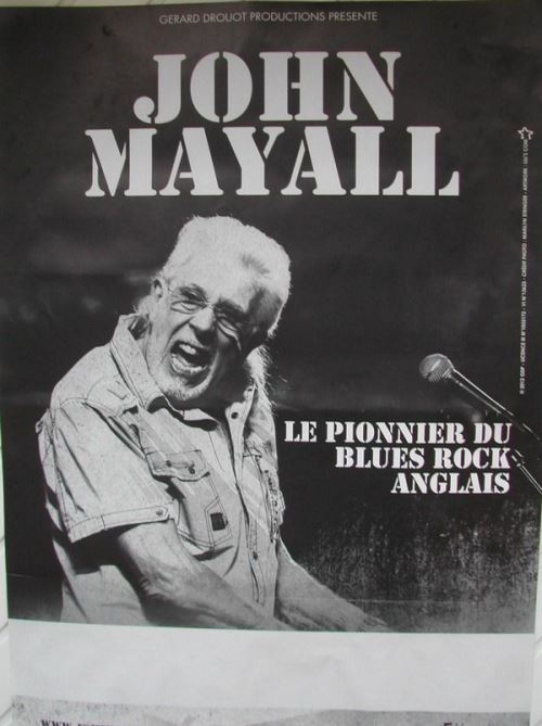 John Mayall - 40x60 cm - AFFICHE / POSTER
