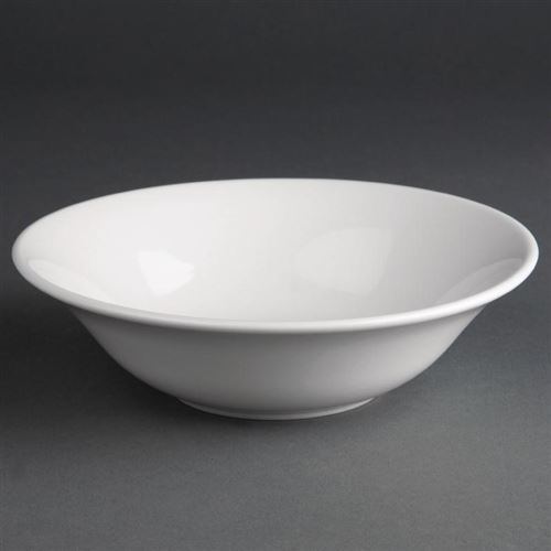 Bols à céréales en porcelaine blanche 150 mm Athena - Vendus par 12 - Porcelaine36 cl