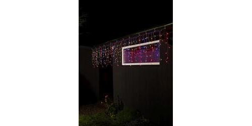 Guirlande lumineuse stalactites, effet chute de neige Konstsmide 3672-503 pour l'extérieur 24 V Ampoule LED multicolore