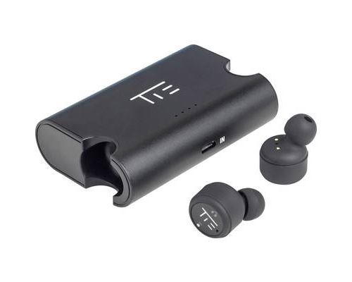 TIE Truly PRO - Écouteurs avec micro - intra-auriculaire - Bluetooth - sans fil - Suppresseur de bruit actif - noir