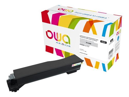 Toner laser noir armor compatible tk540k pour imprimante laser - capacité 5000 pages k15491ow