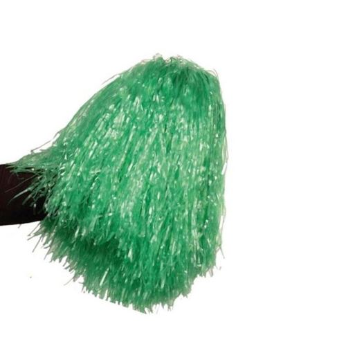 pompon vert cheerleader supporter