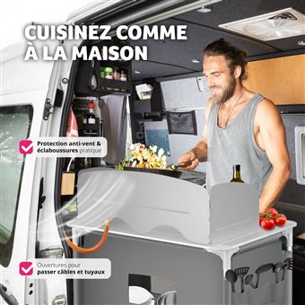 Tectake Cuisine D Exterieur Cuisine De Camping Meuble De Camping