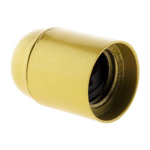 Générique Doré Zenitech - Douille Lisse Sans Bague - E27