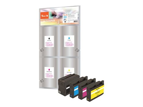 Peach PI300-416 PagePack Schwarz, Cyan, Magenta, Gelb