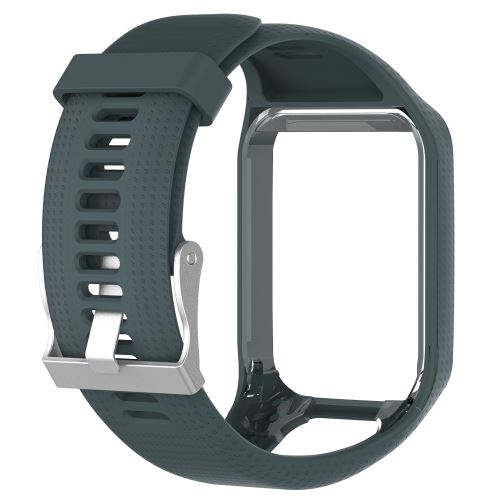 Bracelet en silicone pour TomTom Runner 2/3 - Bleu rock