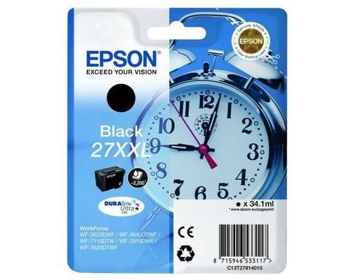 EPSON Cartouche jet d'encre noir XXL C13T27914010: Fournitures de bureau