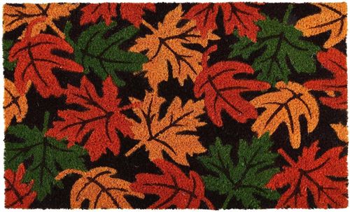 Esschert Design - Paillasson en fibres de coco feuilles d'automne