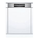 bosch - lave-vaisselle 60cm 12c 48db e intégrable avec bandeau inox - smi2its40e