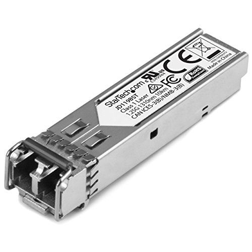 startech sfp a fibre optique gigabit - compatible hp jd119b - 10 km noir