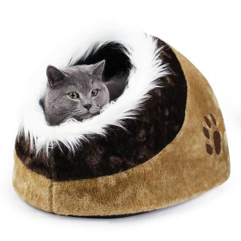 Todeco Grotte Pour Animaux En Peluche Maison Pour Chat 41 X 38 X 26 Cm Marron Materiau Pp Eponge Douce Niches Cages Chenils Et Parcs Achat Prix Fnac Todeco Grotte Pour Animaux En Peluche Maison Pour Chat 41 X 38 X 26 Cm Marron Materiau Pp Eponge Douce Niches Cages Chenils Et Parcs Achat Prix Fnac
