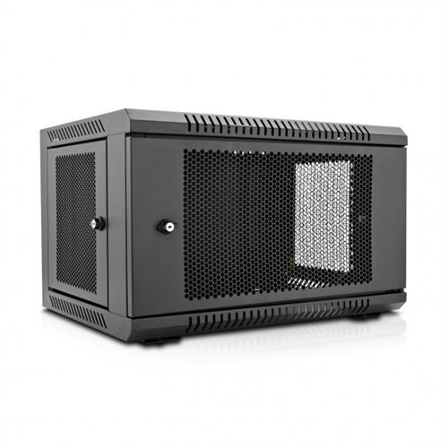 v7 armoire serveur rack 6u à fixation murale noir