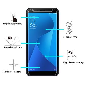 Protection écran En Verre Trempé 9H Pour Asus Zenfone 7 Et 7 Pro | Ultra Transparent Et Résistant