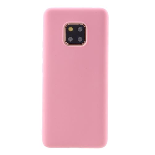 Coque en TPU mat double face rose pour Huawei Mate 20 Pro