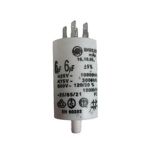 Fagor Condensateur 6Mf 450V Lave-Vaisselle Lv0817100 Fagor, Aeg, Arthur Martin Electrolux, Privileg, Electrolux - 101932