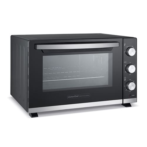 Non Communiqué Noir Four Multifonction Chaleur Tournante 60L Kitchen Chef Kc-Four60