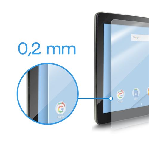protection d ecran en verre nano flexible incassable durete 9h ultra fin 0 2mm et 100 transparent ultra resistant pour tablette listo web pad