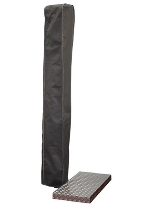 Housse de protection pour parasol déporté coloris taupe - 275 x 55 x 35 cm -PEGANE-