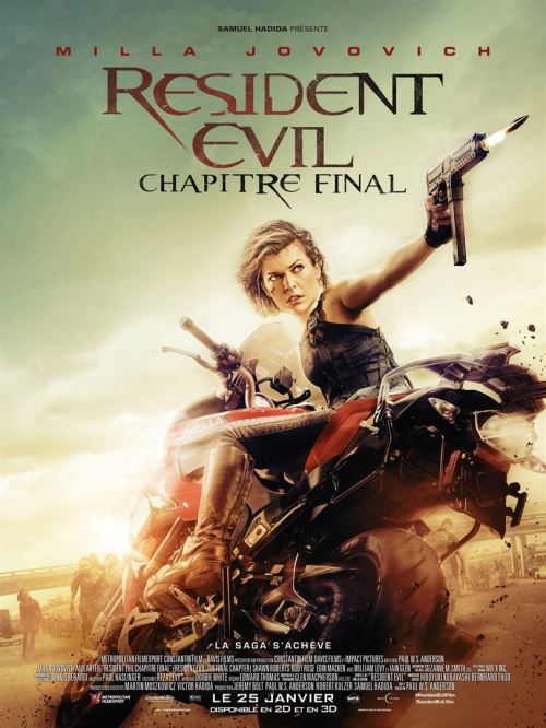 Resident Evil : Chapitre Final AFFICHE CINEMA ORIGINALE