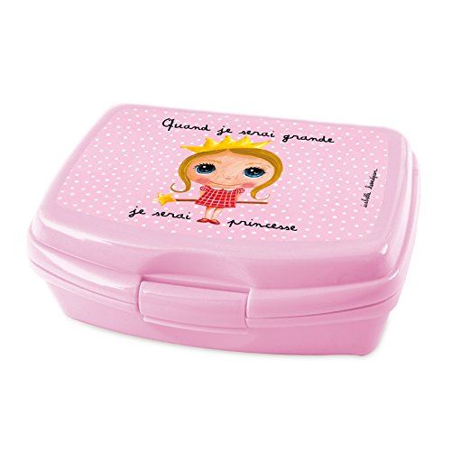 Boîte à goûter « Quand je serai grande je serai une princesse »