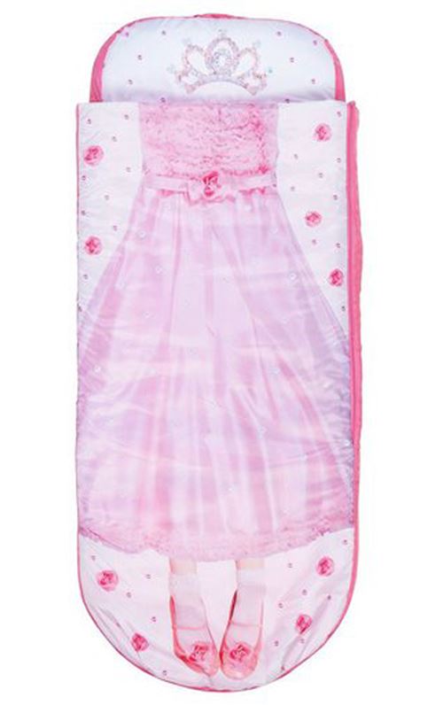 Lit gonflable pour enfant de couleur rose - Dim : H20 x L62 x P150 cm -PEGANE-