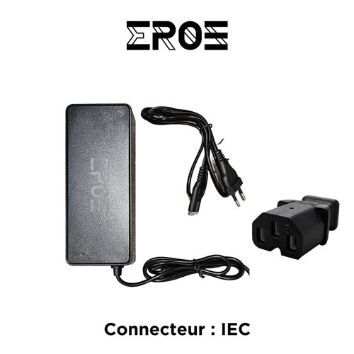  Eroz Chargeur Rapide Universel de Trottinette &Eacute;lectrique pour Batterie 72V 