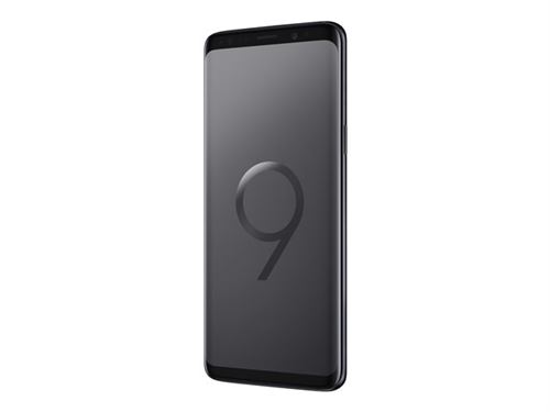 Samsung Galaxy S9 - 4G smartphone - double SIM - RAM 4 Go / Mémoire interne 256 Go - microSD slot - écran OEL - 5.8"" - 2960 x 1440 pixels - rear camera 12 MP - front camera 8 MP - noir minuit État correct - Samsung reconditionné disponible sur Fnac