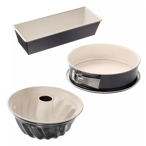Dr. Oetker 4869 Backtrend; Backformenset (Gugelhupf, Spring- und Kastenform)