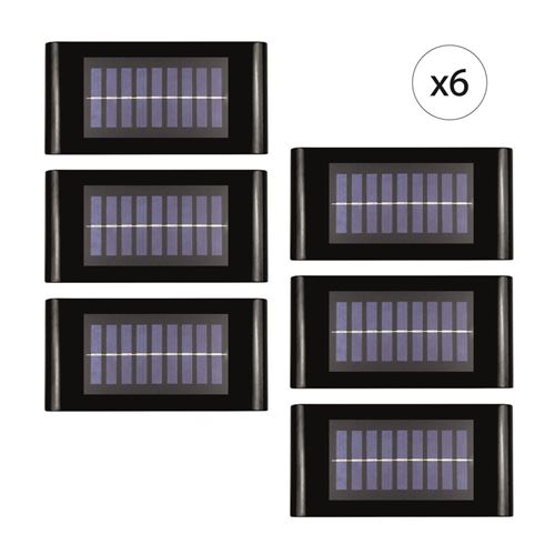 Non Communiqué Applique Murale Solaire Ezilight® Solar Up N Down Lot De 6